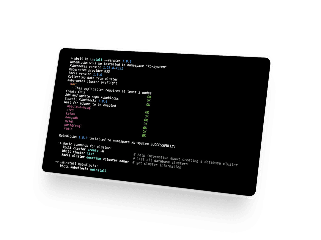 KubeBlocks Community